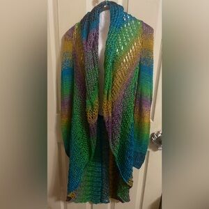 Oscar de la renta crochet cardigan